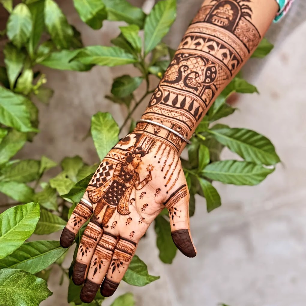 Best Mehndi Artist In Kolkata garia