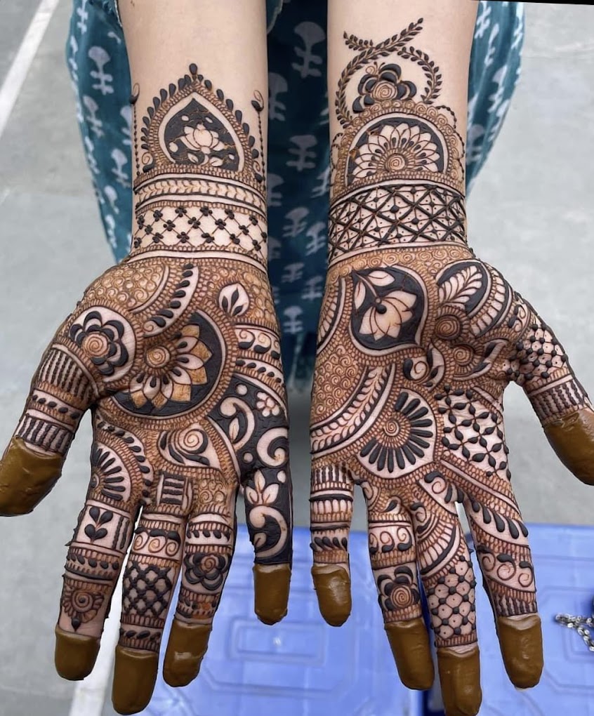 Ganesh mehndi art